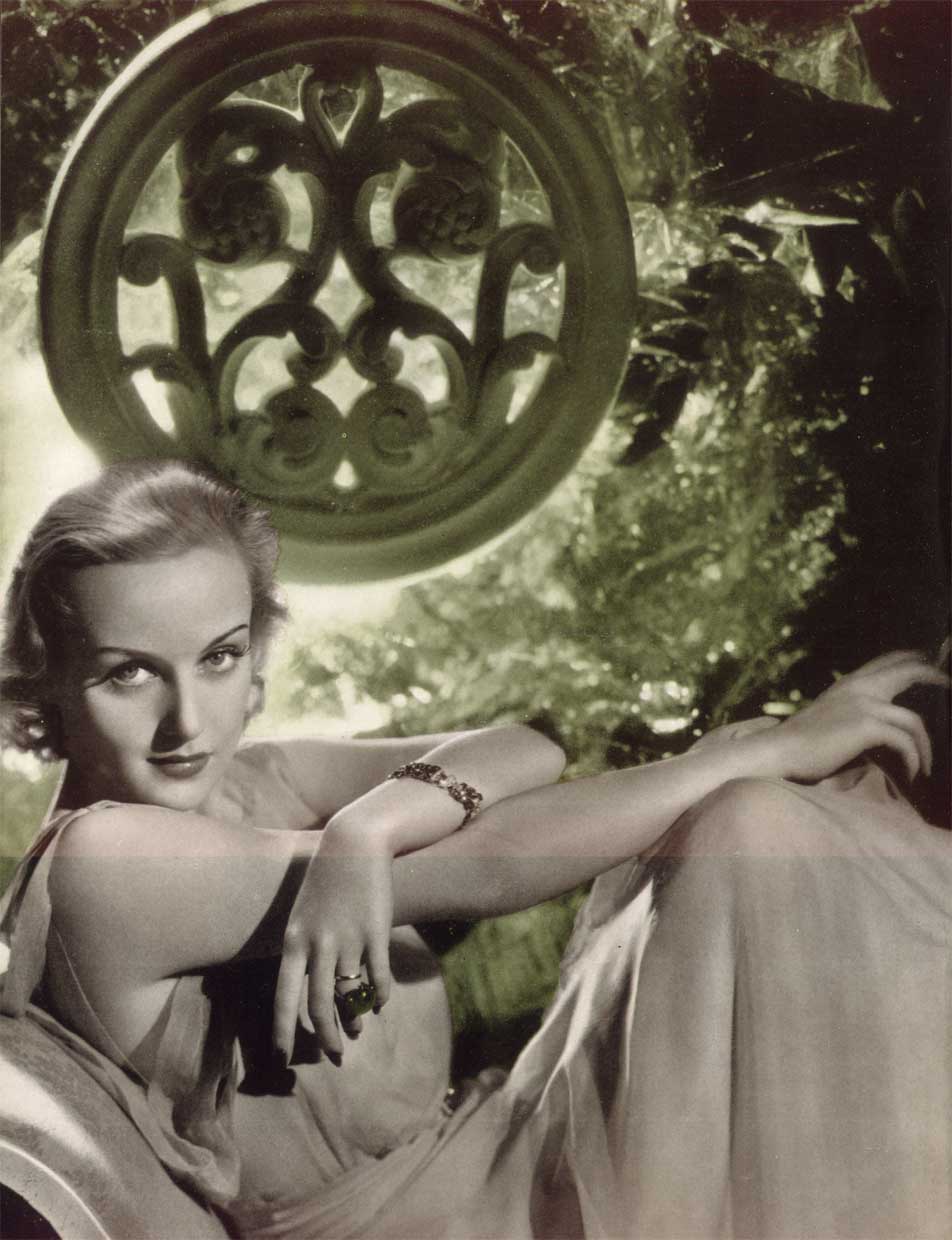 carole lombard portrait