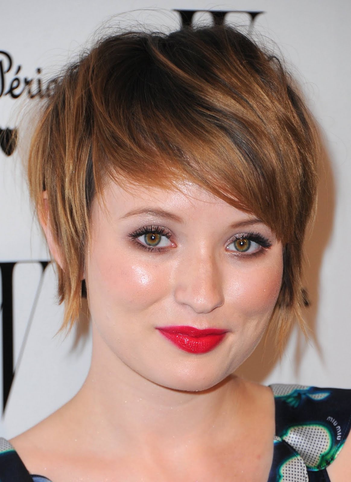 short hairstyles for thick hair round face Pixie Haircut: