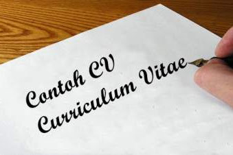 Contoh Curriculum Vitae (Cv) Surat Riwayat Hidup Lamaran Kerja