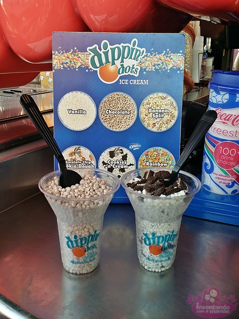 Dippin Dots o sorvete de bolinha da Disney