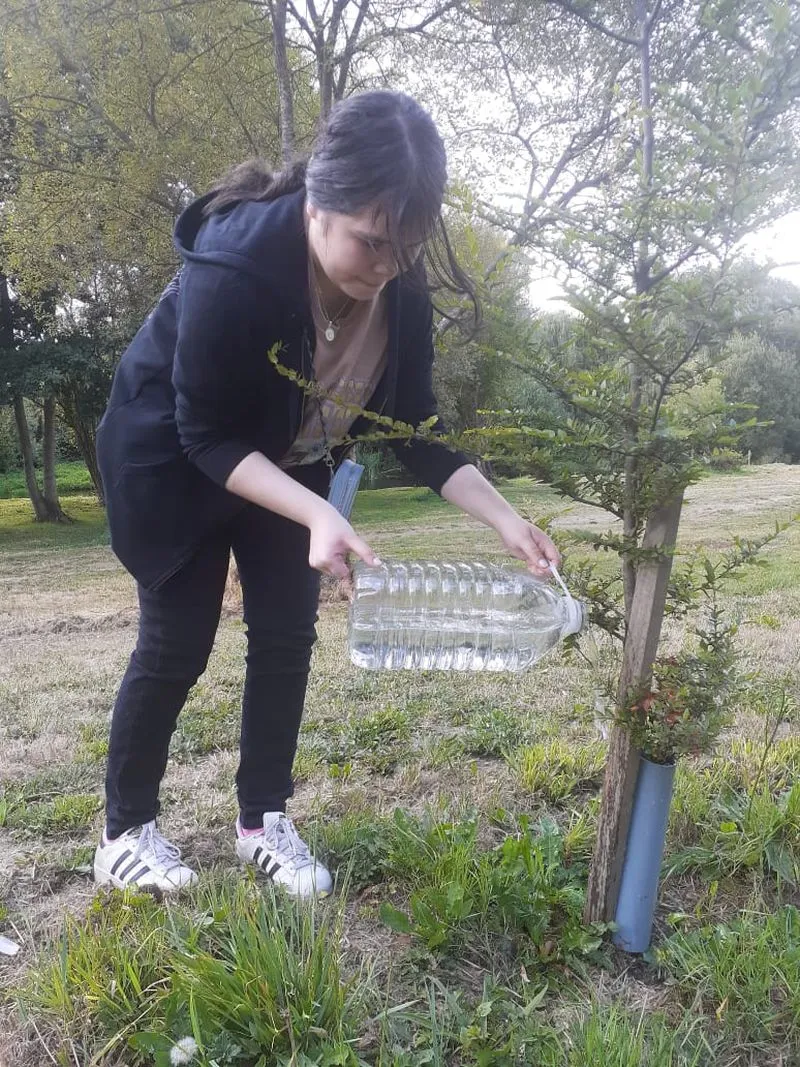 Nueva acción ambiental en el Parque Chuyaca