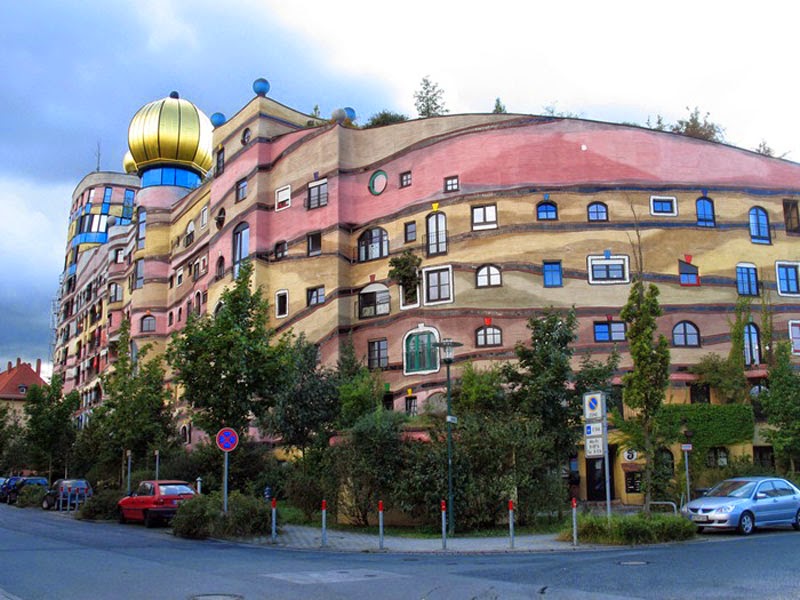1. Waldspirale (Darmstadt, Germany) - Top 13 World’s Strangest Buildings