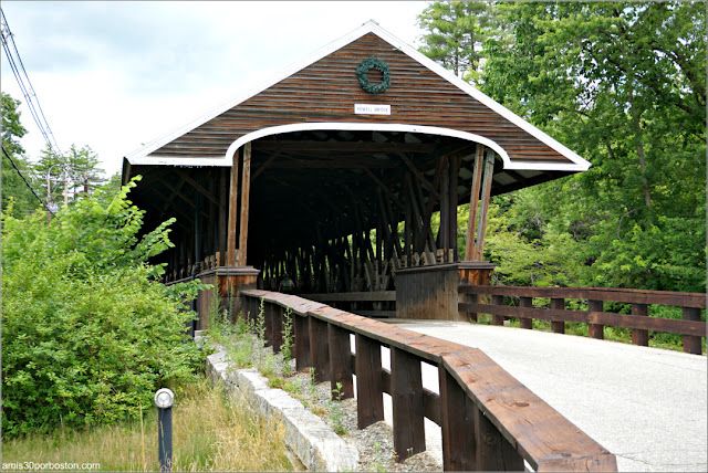 Puente Cubierto Rowell’s Bridge en New Hampshire