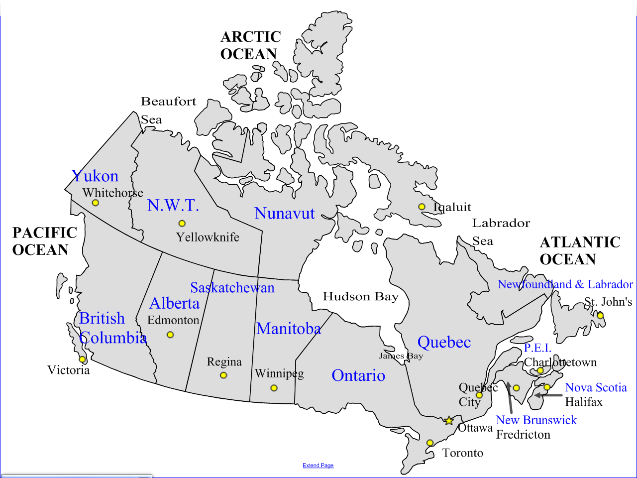 map of canada with provinces and cities 25 New Map Of Canada With Provinces Territories And Capital Cities map of canada with provinces and cities