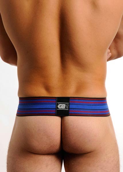 GBGB Wear Mens Underwear Igor Cockring Belt Blue Back