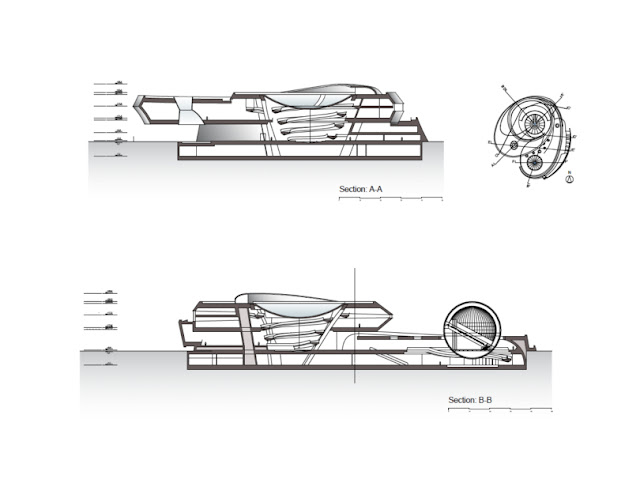 Shanghai Planetarium Section by Ennead Architects