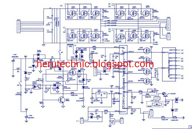 CARA MEMPERBAIKI MESIN LAS  Skema  Diagram Mesin Las  MMA TIG