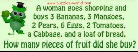 How many pieces of fruit did she buy?
