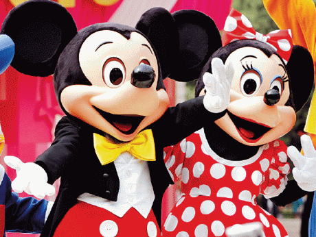 Mickey Mouse dan Minnie Mouse