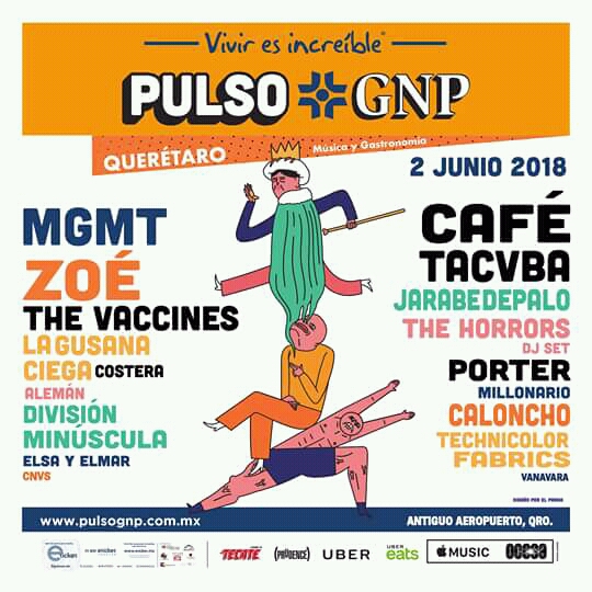 Querétaro se prepara para recibir la primera edición del Festival Pulso GNP.