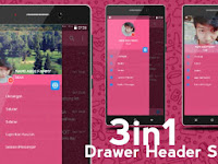 BBM MOD iMESSENGER V7 Cute Pink v3.0.1.25 APK Terbaru 2016 Gratis Download