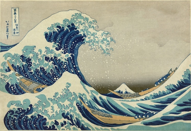 Older Versions Of Hokusai’s ‘Great Wave’ Depict Its Incredible Evolution Over Time