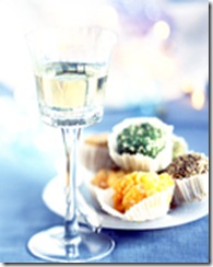 balls of flavored goat cheese
