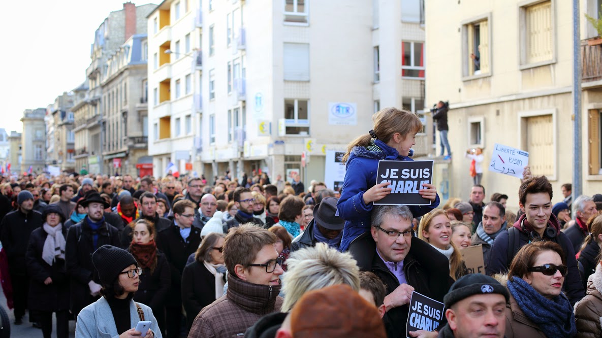 marche republicaine JeSuisCharlie reims 11 janvier 2015