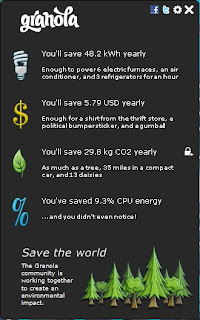 Granola - Software Saving Energy Consumption Computer Power