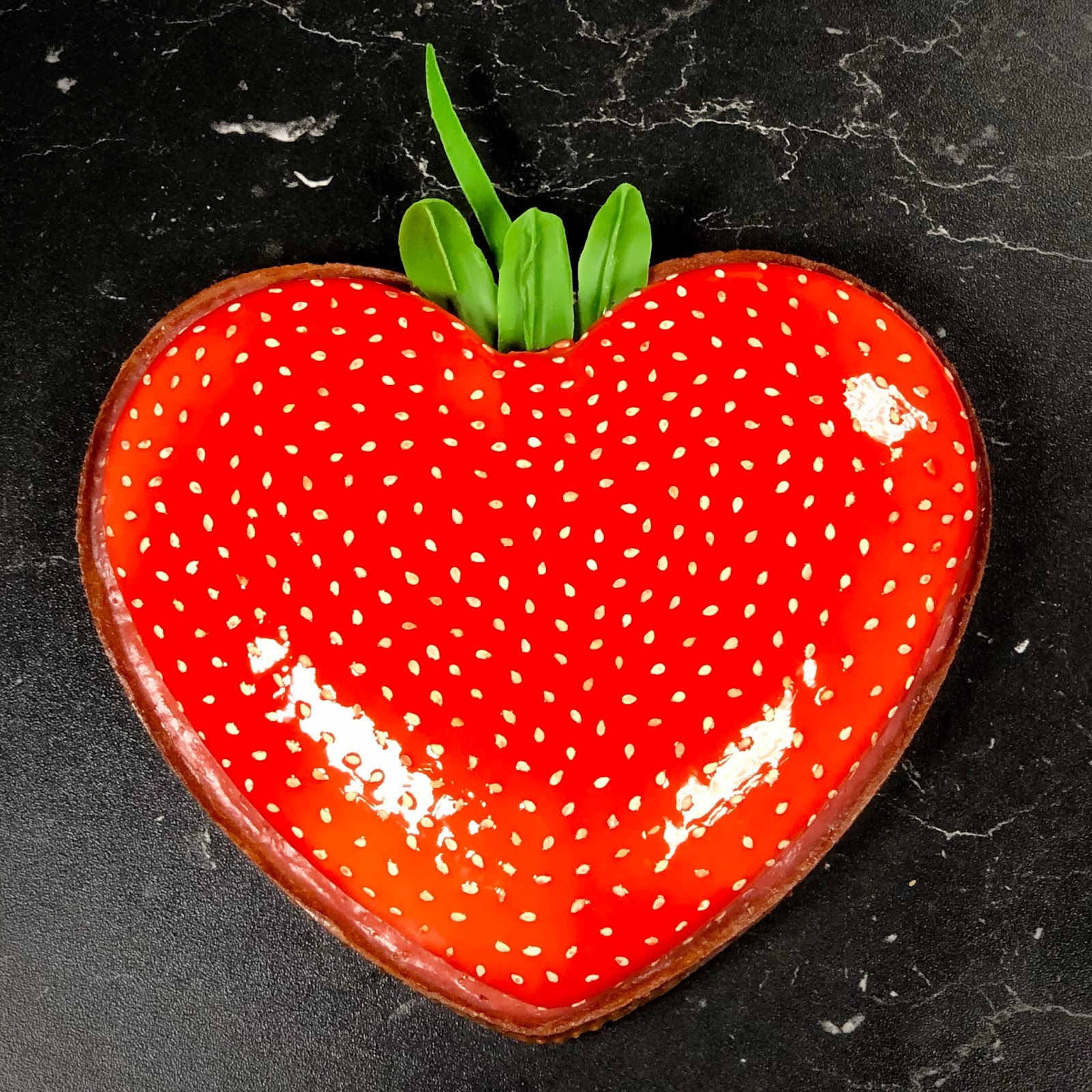 Sweet Heart, coupe fraise en forme de coeur