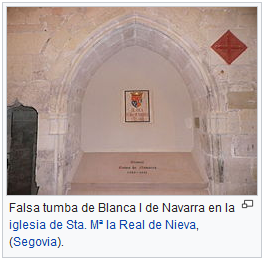 El blog de Manuel López Peralta: Santa María la Real de Nieva (Segovia) y  su pretensión de hacer perenne la mistificación que practica de la  Historia. (Segunda parte)