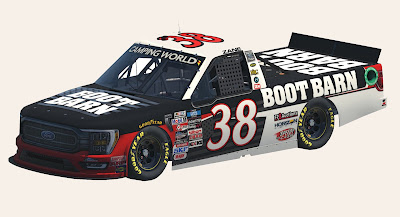 The Front Row Motorsports #38 Truck of Zane Smith
