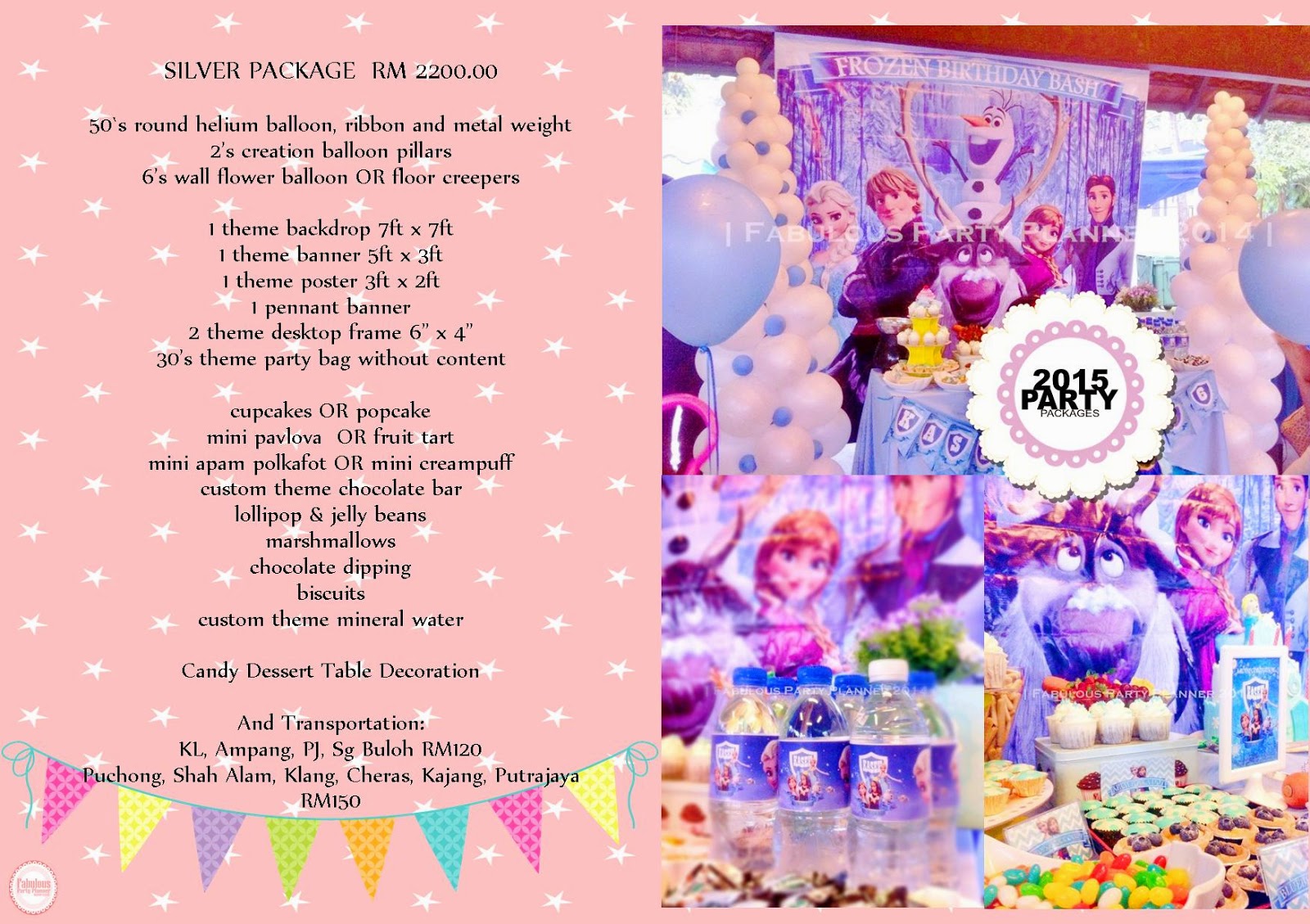  Birthday  Party  Packages