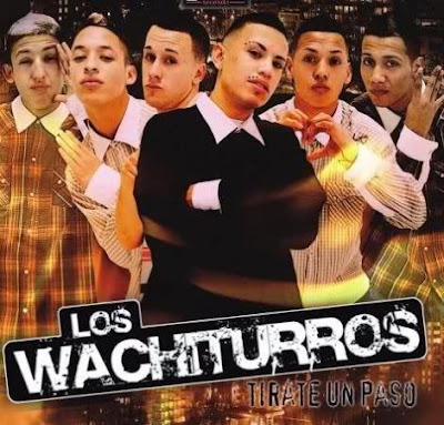 Foto de Los Wachiturros en portada de disco