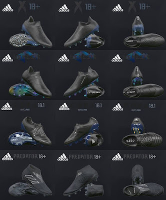 PES 2018 / PES 2017 Adidas Shadow Pack 2018 by Tisera09