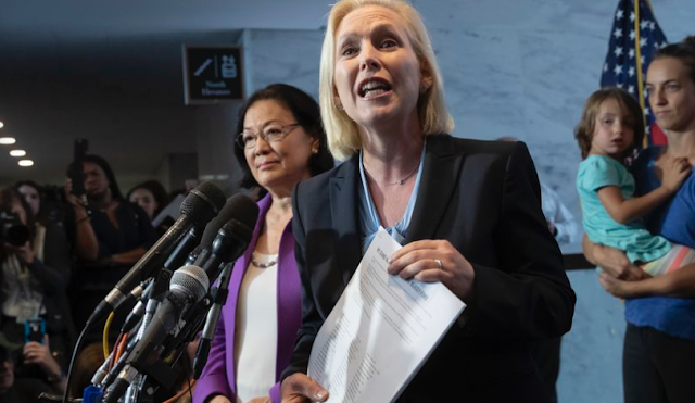 Sen. Gillibrand tells women to watch GOP handling of Kavanaugh accu