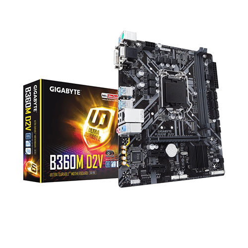 Bo mạch chủ Mainboard Gigabyte GA-B360M-D2V
