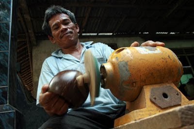  kerajinan  batok  kelapa 
