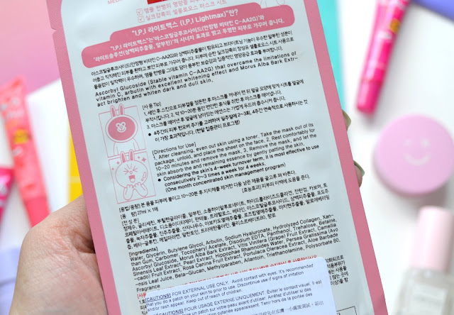 Mediheal Line Friends Edition Sheet Mask Review