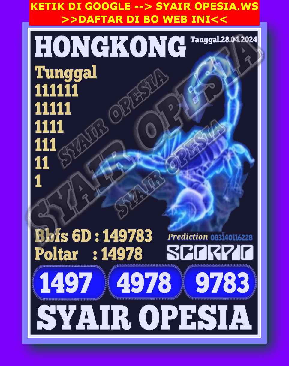 TOGEL KELUAR HONGKONG