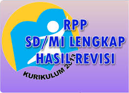 Download RPP SD/MI Kelas 1 dan 4 Kurikulum 2013 Revisi 2016