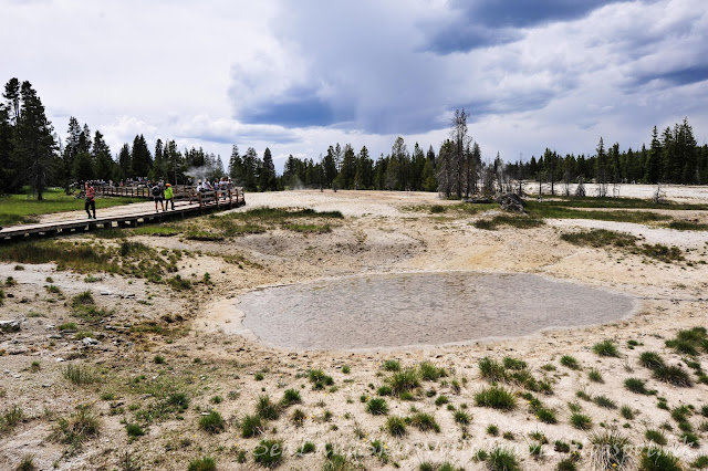 黃石國家公園, yellowstone national park, West Thumb Geyser Basin