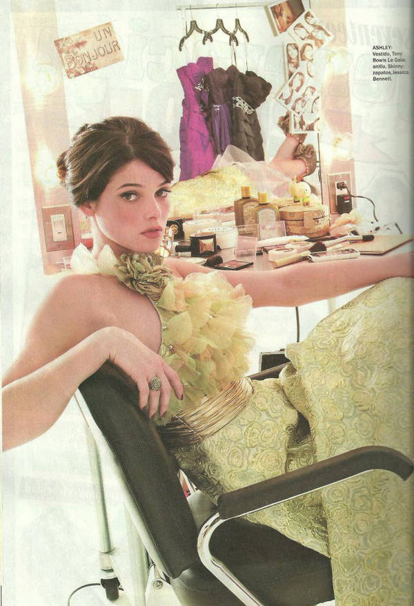 seventeen magazine makeup. Ashley Greene Seventeen Mexico