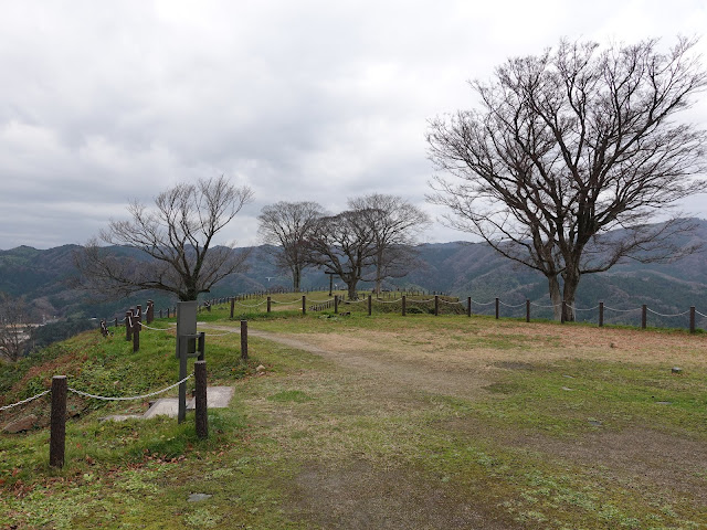 月山富田城跡　本丸