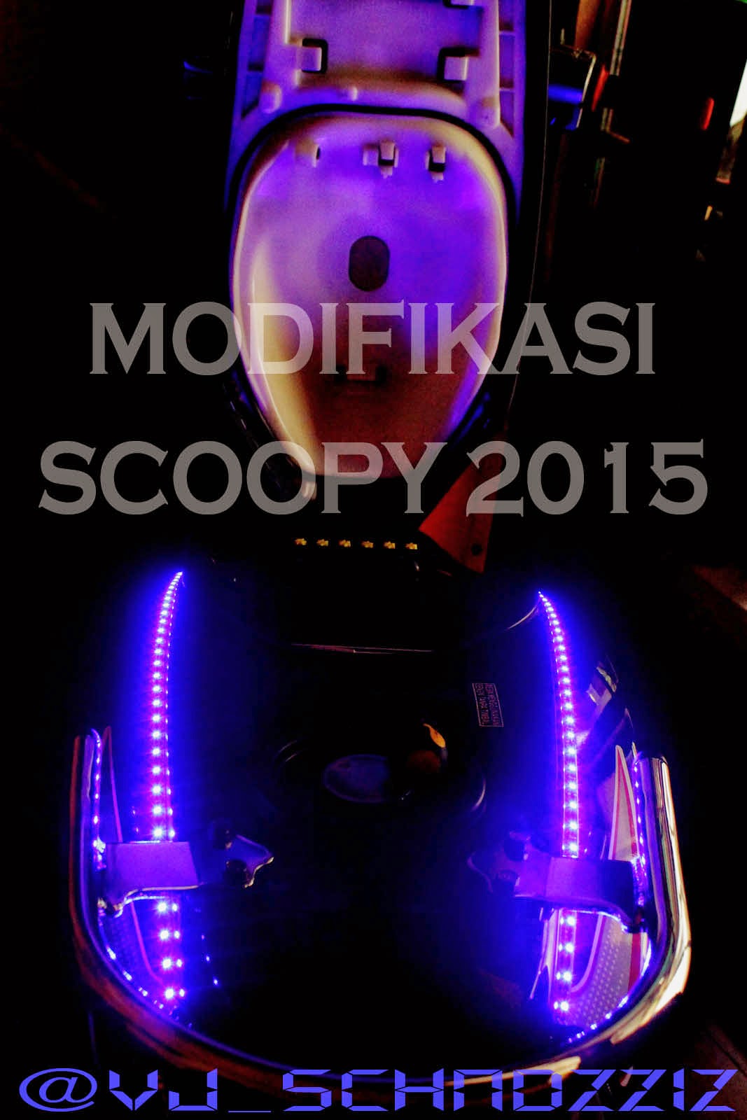 Download Koleksi Modifikasi Motor Scoopy Warna Cream Terlengkap