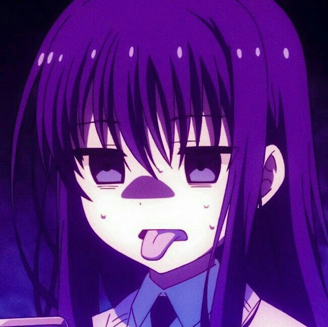 Purple Anime Pfp