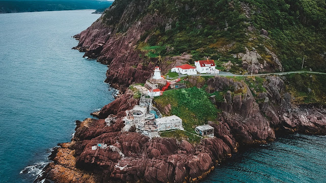 Wallpaper Landscape, Lighthouse, Sea, Rocks