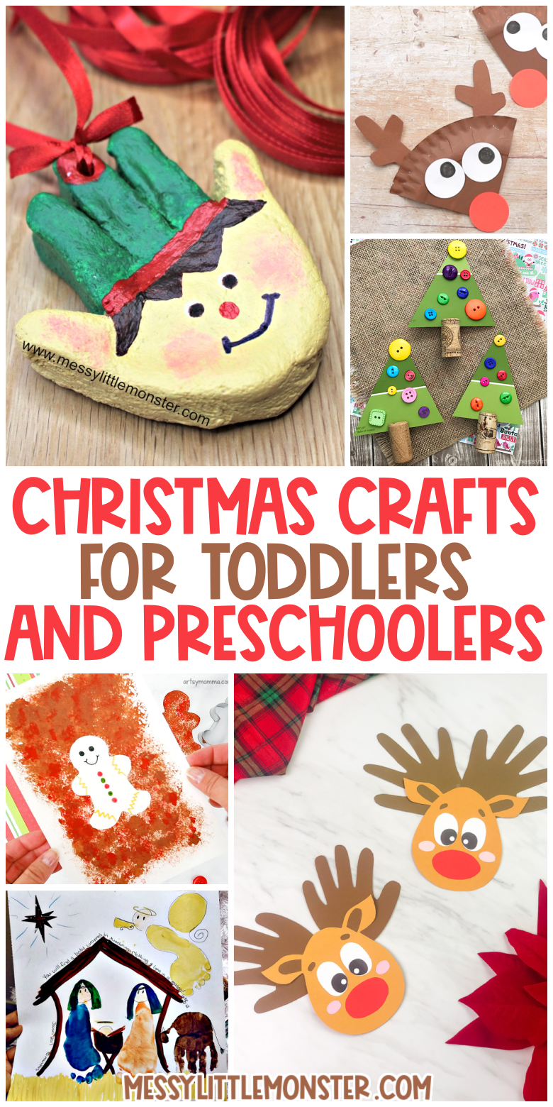 Christmas crafts for toddlers and preschoolers