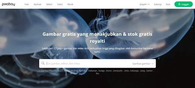 Situs Penyedia Gambar Gratis