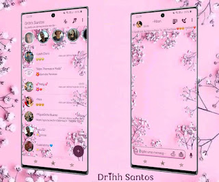 Rosa Flowers Theme For YOWhatsApp & Fouad WhatsApp By Driih Santos