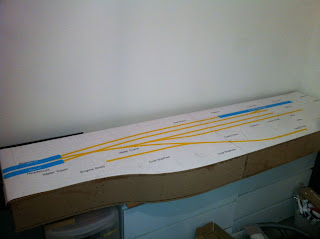 Tower Street Station Baseboards and Layout