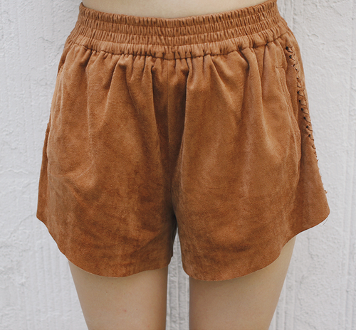  Stitched Side Mini Shorts