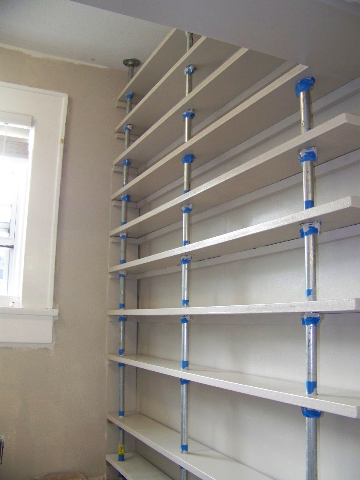 Seesaws and Sawhorses: Pantry Shelves: Done!