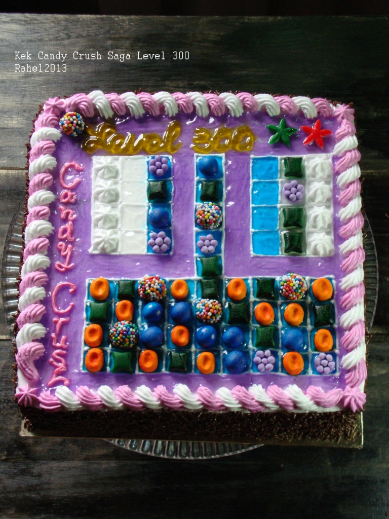 I Love Cake: Kek Candy Crush Saga Level 300
