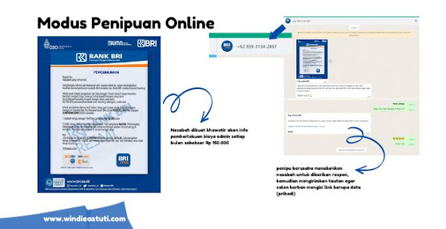 modus penipuan online