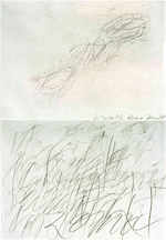 Cy Twombly drawing