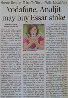 Times of India, Thursday, 2011-01-20 New Delhi Capital Edition