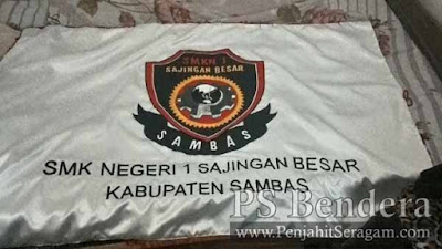 bendera pataka SMK Negeri Sambas