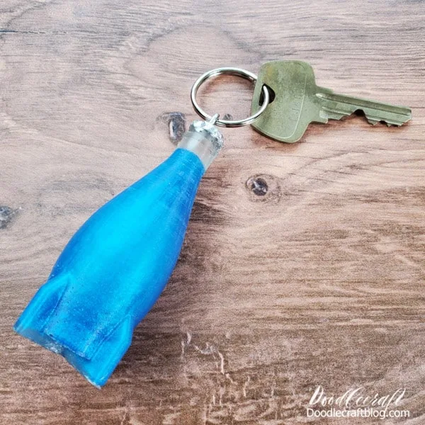 How to Make Resin Nuka-Cola Quantum Keychain DIY!