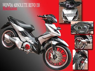 modifikasi revo 100cc -  modifikasi honda revo 100cc gambar modifikasi honda revo